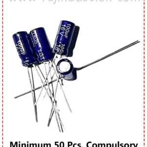 {ID - 524} Capacitor 100uf, 16 Volt 10 Pcs. Price =