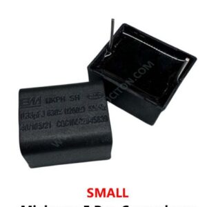 (ID-1053) 0.3uf 630V~(1200) Volt Capacitor (Small Size) 5 Pcs. Price =
