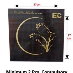 {ID - 1016} - Induction Crystal Top Glass (27x27) 2 Pcs. Price =