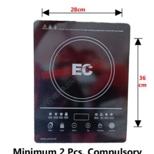 {ID – 1012} Infrared Induction Crystal Top Glass (28x36) 2 Pcs. Price =