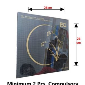 {ID – 1014} Induction Crystal Top Glass (26x26) Charge 2 Pcs. Price =