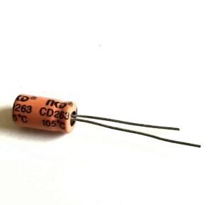 25V 100uF Electrolytic Capacitor ? 3 pcs.