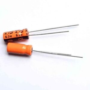 4.7uF 63V Electrolytic Capacitor ? 50PCs