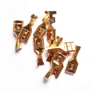 Battery Clip Female Spade 6.3mm ? 20Pcs