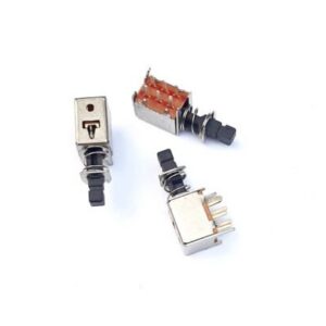 6 Pin Self Lock Push Switch DPDT ? 2pc