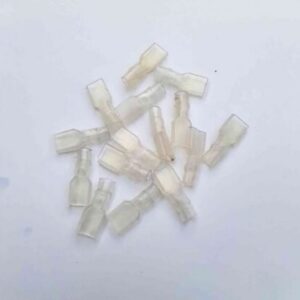 6.8MM Connector Terminal PVC Insulation Sleeve ? 50Pcs