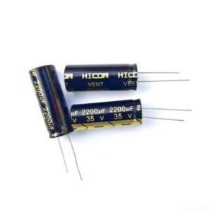 2200uF 35V Capacitor Electrolyte (13?35) Size ? 10PCs