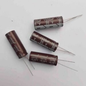 1500uF 35V Capacitor Electrolyte LORIDA (13?35 Size ) ? 20PCs Good Quality