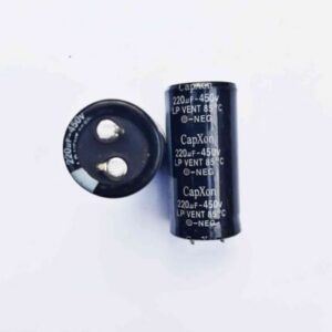 220uF 450V Capacitor ? 2pc Refurbished