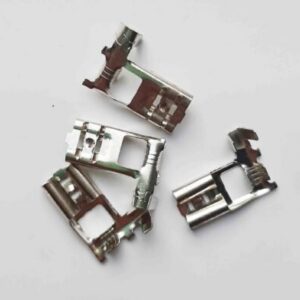 Wire Thimbles Lugs Battery Clip 6.8MM L-type ? 50PCs